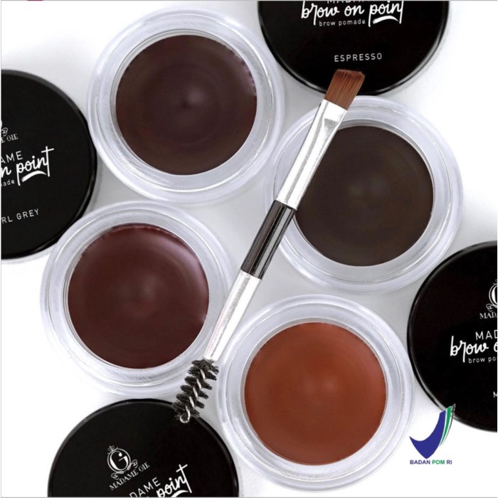 MADAME GIE Brow On Point / Eyebrow Pomade Pensil Alis Waterproof