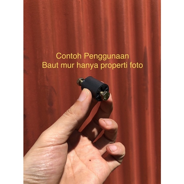 Ring Tebal Plastik Diameter Luar 3/4&quot; Panjang 1&quot;