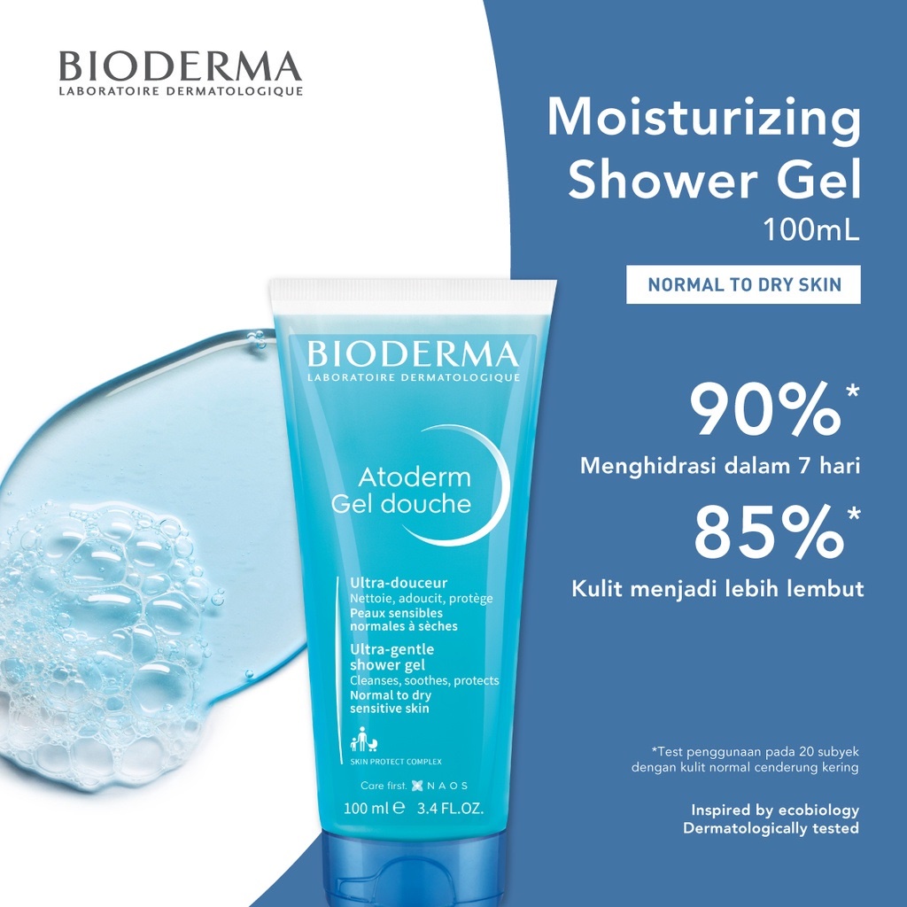 Bioderma Atoderm Gel douche Body Wash Kulit Kering