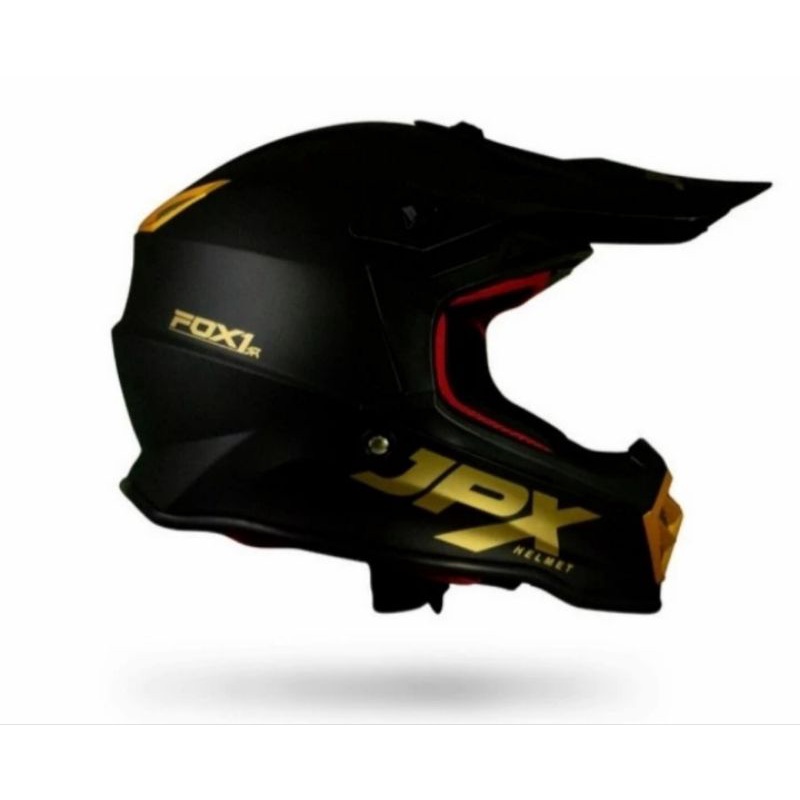 Helm cross Anak JPX Hitam