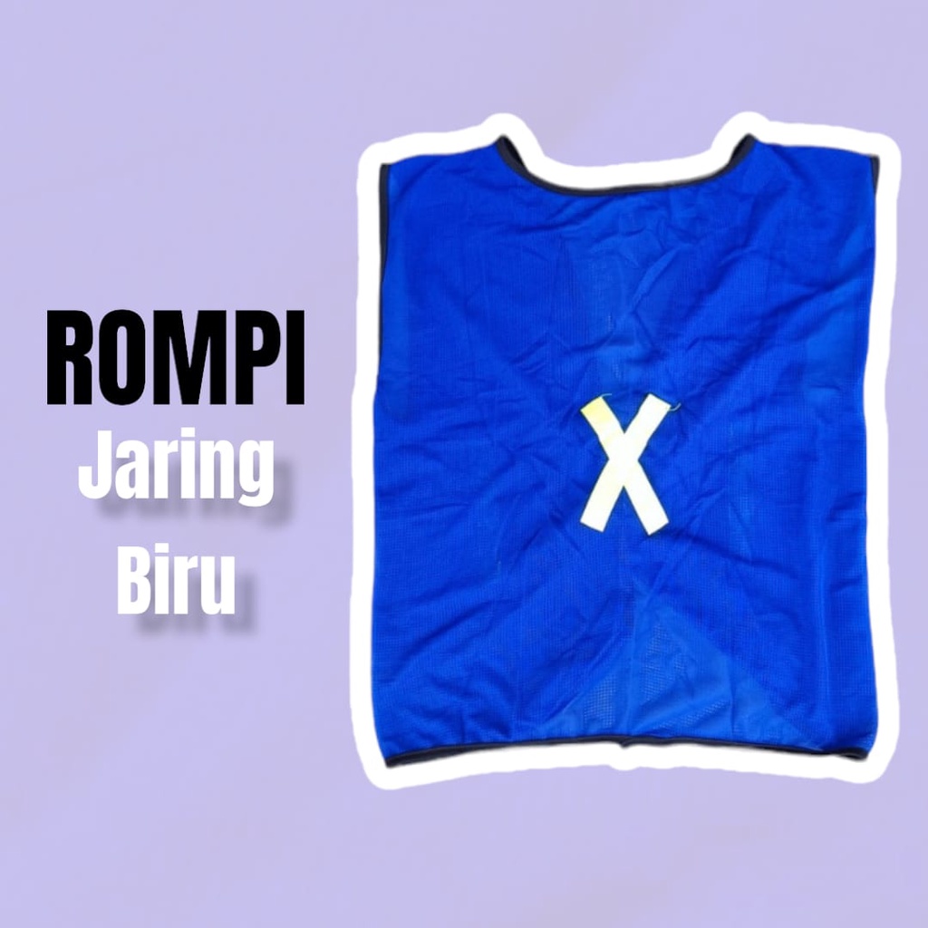 Rompi Jaring  Proyek Safety Vest Polyster Scotlite