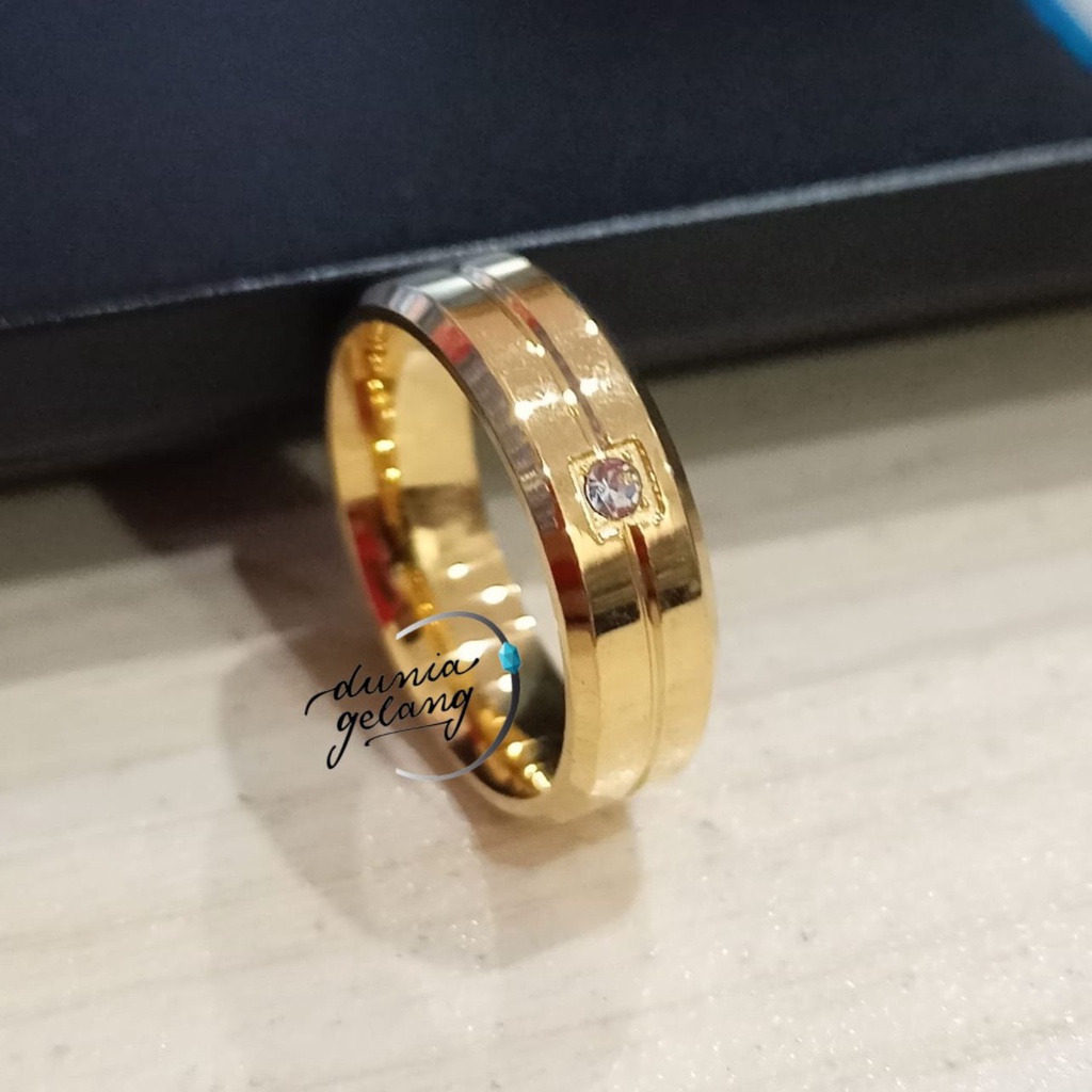 CINCIN TUNANGAN TITANIUM CINCIN PRIA CINCIN WANITA CINCIN UNIVERSAL