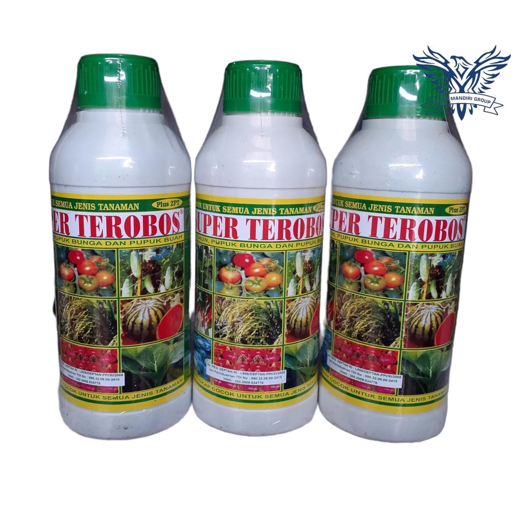 Pupuk Cair Super Terobos + ZPT Isi 500ml Pengatur Tumbuh Daun Bunga Dan Buah