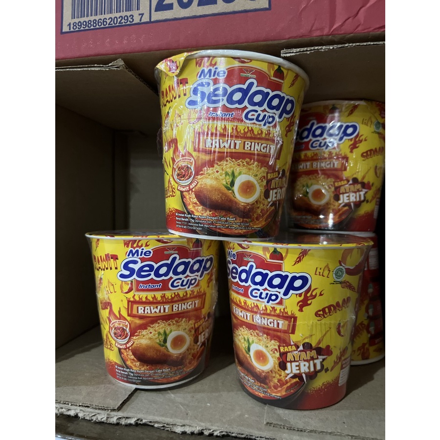 

mie sedaap cup rawit bingit 75gr