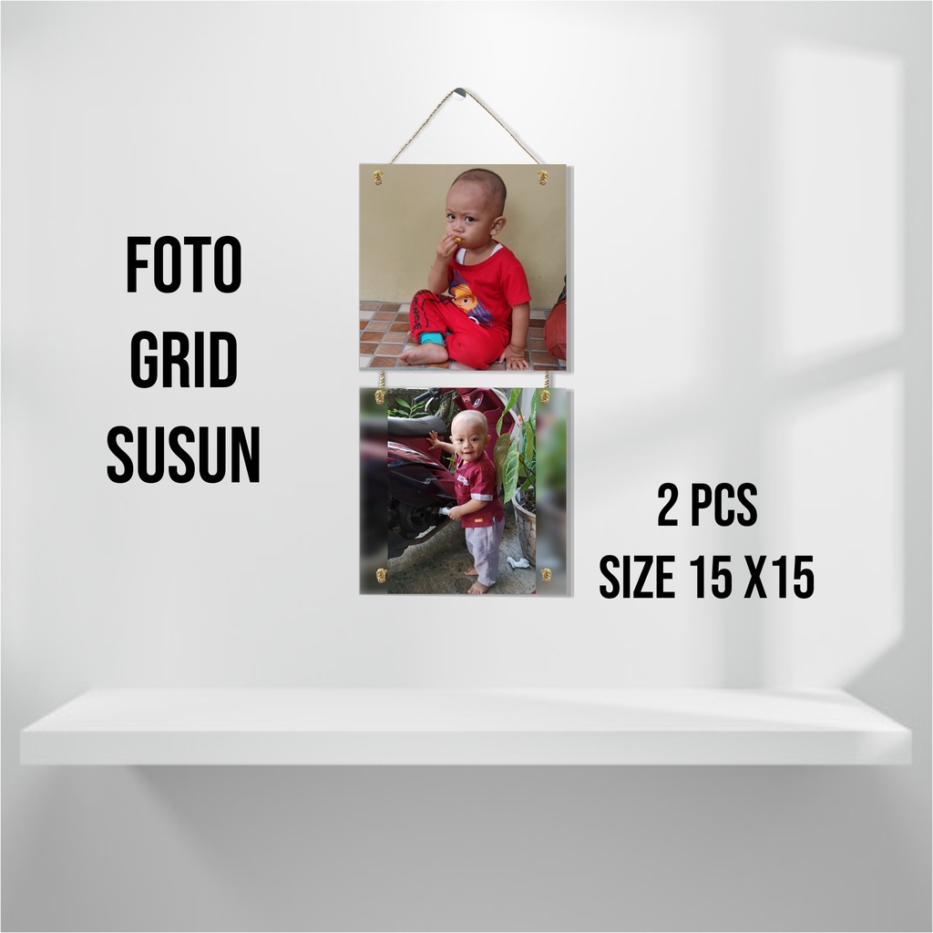 Cetak foto Custom /Cetak foto Grid  5 Susun Media MDF C226