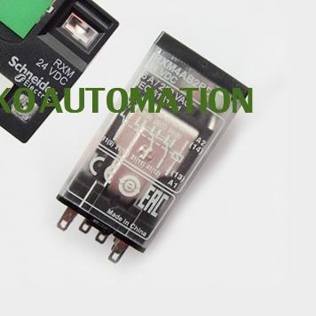 RXM4AB2BD Relay 24VDC 650Ohm 6A 4PDT RXM Series Power relay PS10