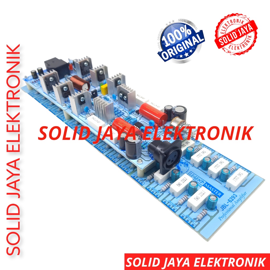 KIT DRIVER JBL 6293 JBL6293 JBL-6293 2000W SUPER POWER AMPLIFIER PLUS INPUT BALANCE PROTEKTOR SPEAKER PROTECTOR MONO UP TO 2500W TANPA TR FINAL PROFFESIONAL KIT DRIVER AMPLIFIER AMPLI AUDIO MONO LAPANGAN PCB FIBERLEGEND MASTER ASLI ORI ORIGINAL