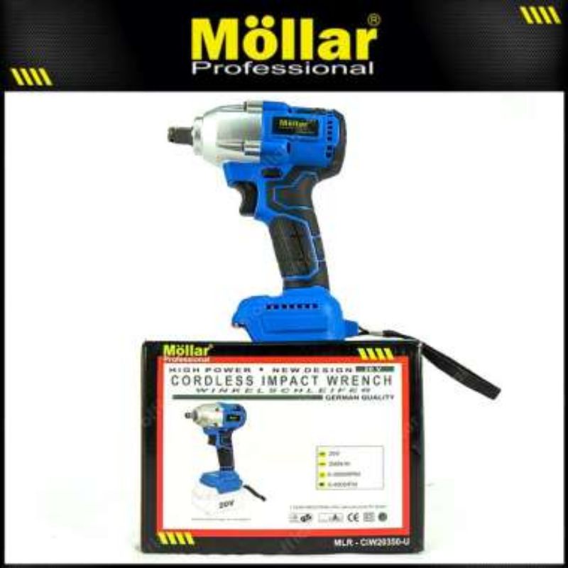 mollar ciw 20750 u cordless impact wrench 750nn unit only
