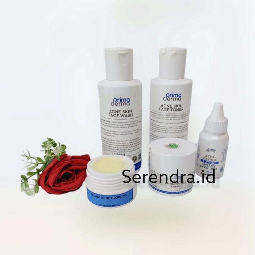 PRIMADERMA PAKET ACNE SUPER GLOWING PLUS ACNE LOTION