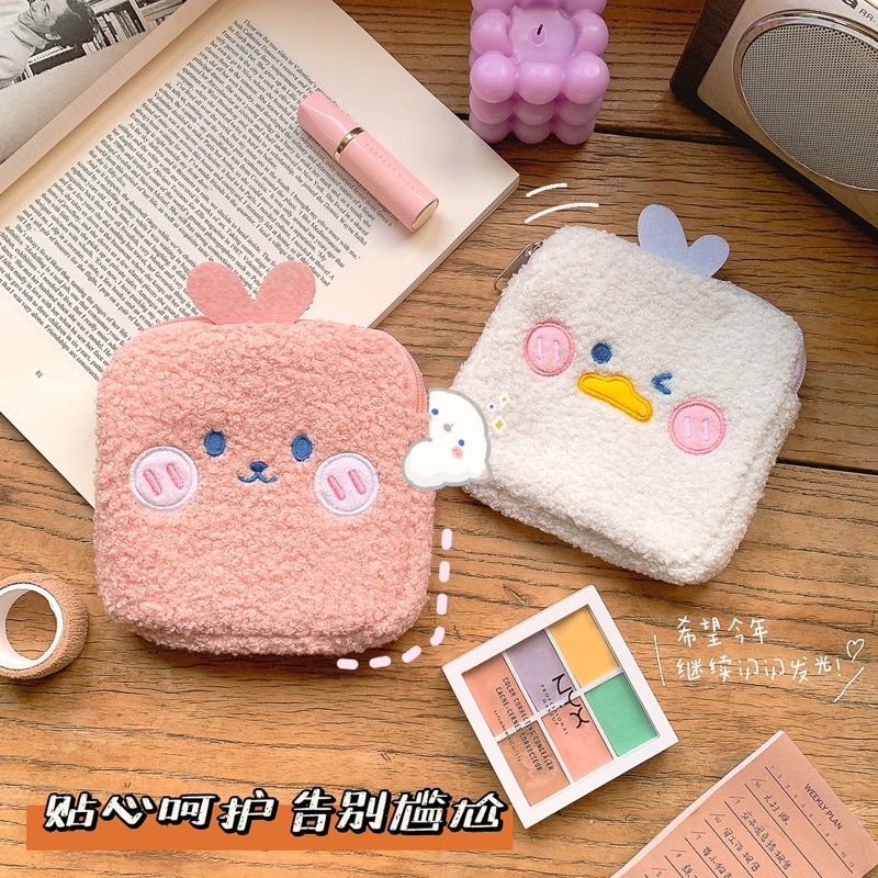 DOMPET MINI KOIN CUTE / MAKE UP POUCH / DOMPET MINI / TRAVEL WALLET / POUCH MINI LUCU KARAKTER KARTUN/ DOMPET HEADSET