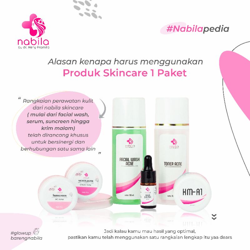 PREMIUM ACNE PACKAGE | PAKET JERAWAT PREMIUM | NABILA SKINCARE | SKINCARE PURWODADI | NABILA