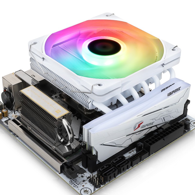 HSF THERMALRIGHT AXP120-X67 White ARGB Low Profile Mini ITX CPU Cooler
