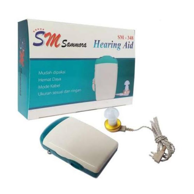 Hearing Aid Sammora KABEL / Alat Bantu Dengar SM 348 / Kabel
