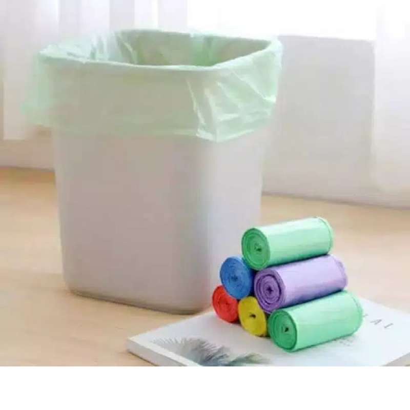 KANTONG PLASTIK SAMPAH 45X50CM ISI 15 LEMBAR / KANTONG PLASTIK GULUNG ROLL / PLASTIC TRASH - Nusa