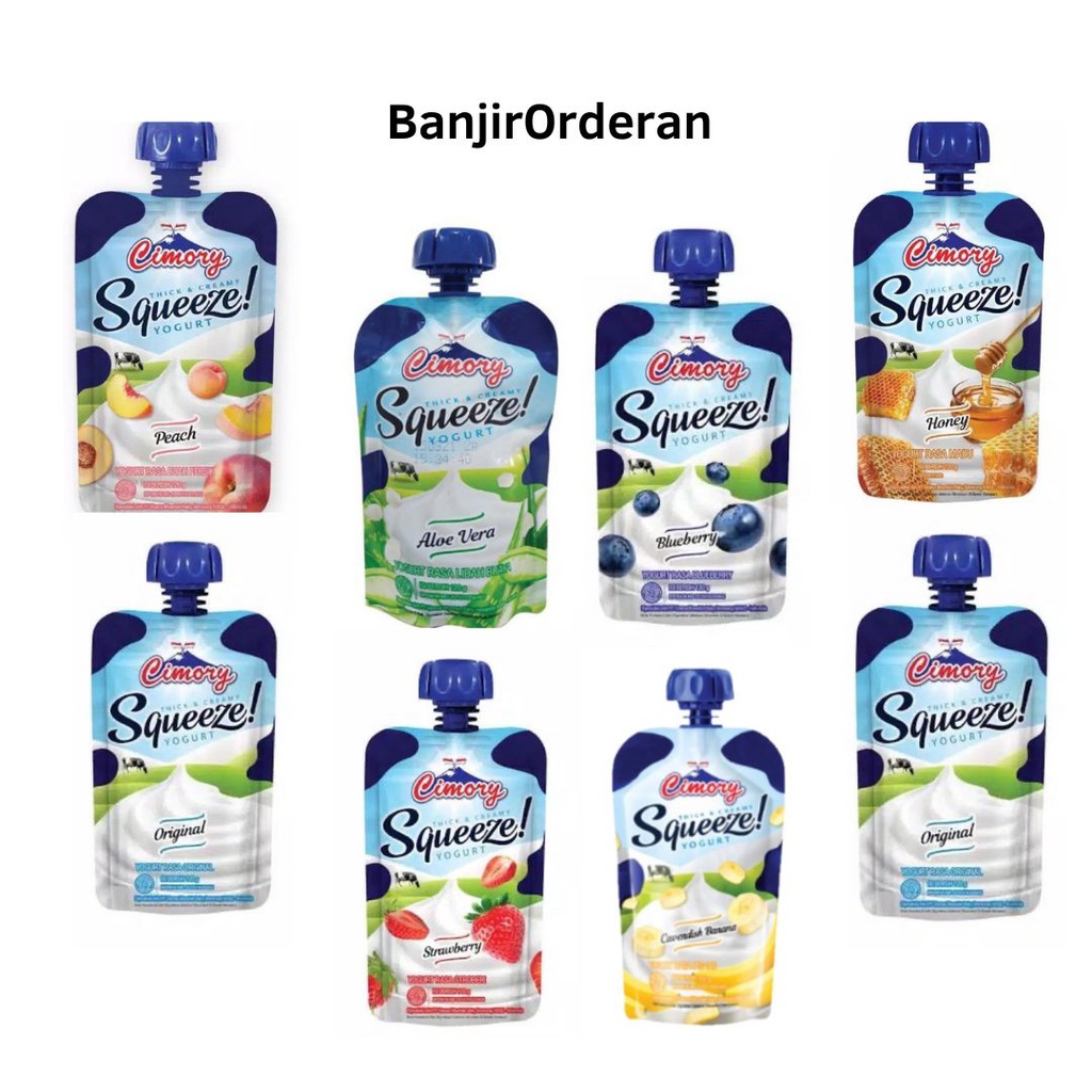 

Cimory Yoghurt Squeeze 120 ml / Banjirorderan