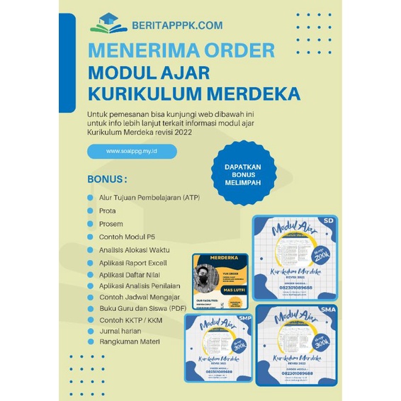 

Modul Ajar PJOK Kelas 7 Kurikulum Merdeka Revisi 2022