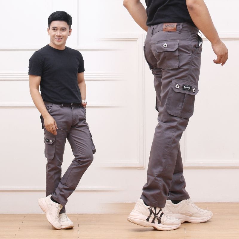 Celana Chargo Panjang Pria Original Jumbo Slimfit Army Laki Laki Murah Loreng Kargo Pant Big Size Dewasa Chargo Hitam Premium Jogger Distro Cowo Jeans Tebal