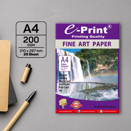 EPRINT PHOTO PAPER SPECIAL A4 200GSM 20SHT FINE ART