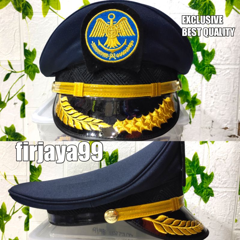 Topi pet pdu dishub-kemenhub gol 4a/pet pdu perhubunggan gol 4a/pet pdu Dishub kemenhub
