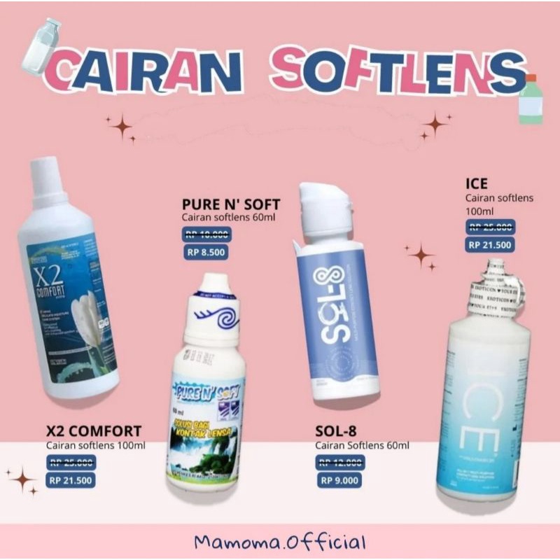 Cairan Softlens X2 ICE Pure N Soft