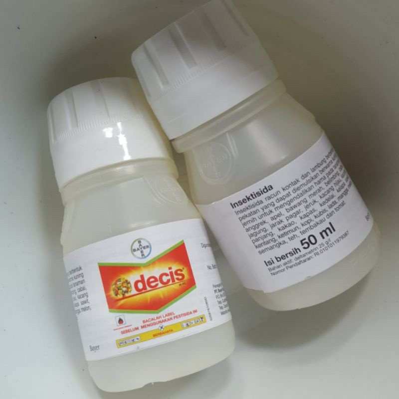 INSEKTISIDA DECIS 50 ML PEMBASMI ULAT dan hama lainnya