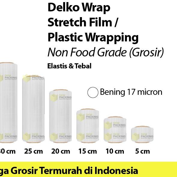 

Stretch Film 50cm Plastik Wrapping DELKO WRAP /SATUAN