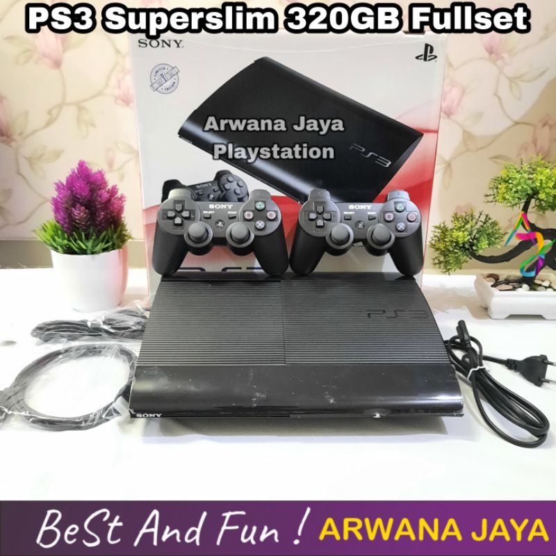 PS3 Superslim 320GB Fullset