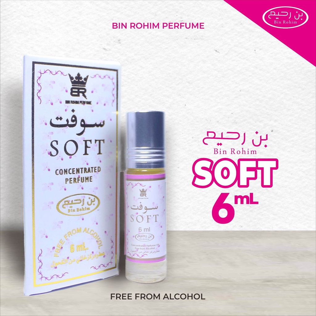 Minyak Wangi SOFT Kemasan 6ml Parfum Roll On Non Alkohol