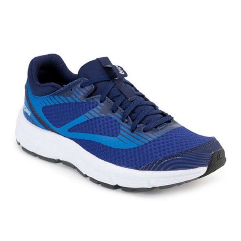 Sepatu league legas biru Velt la M  running shoes pria asli ori promo murah
