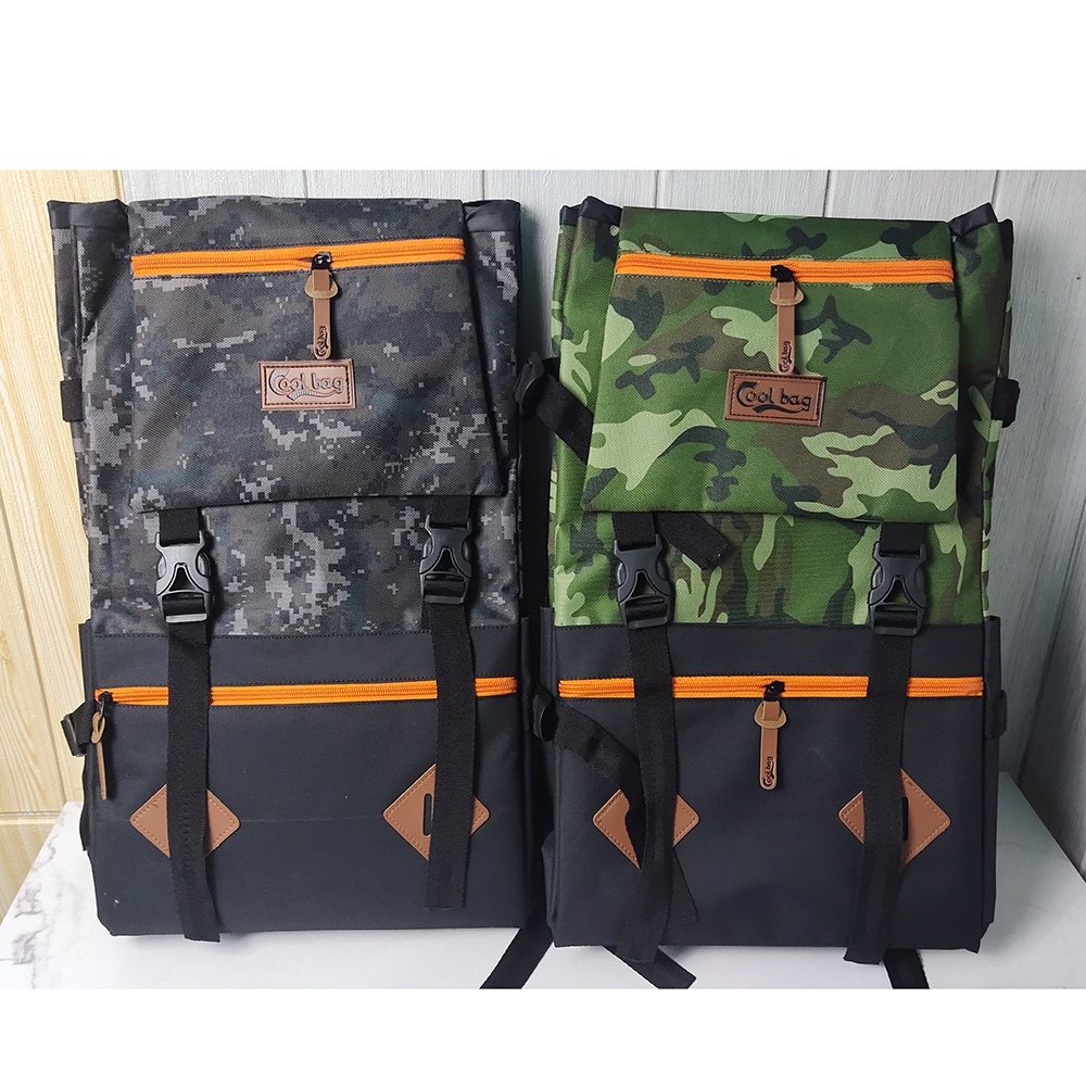 Tas Travel Tas Sekolah Tas Laptop Polo Light  Tas Ransel Korean Backpak Style Free rain Cover