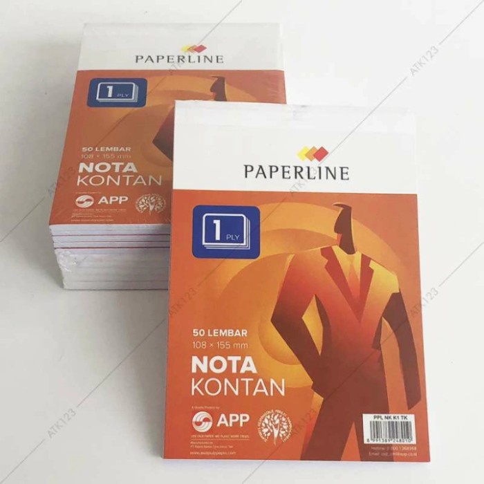 

NOTA KONTAN PAPERLINE 1RANGKAP PER PACK