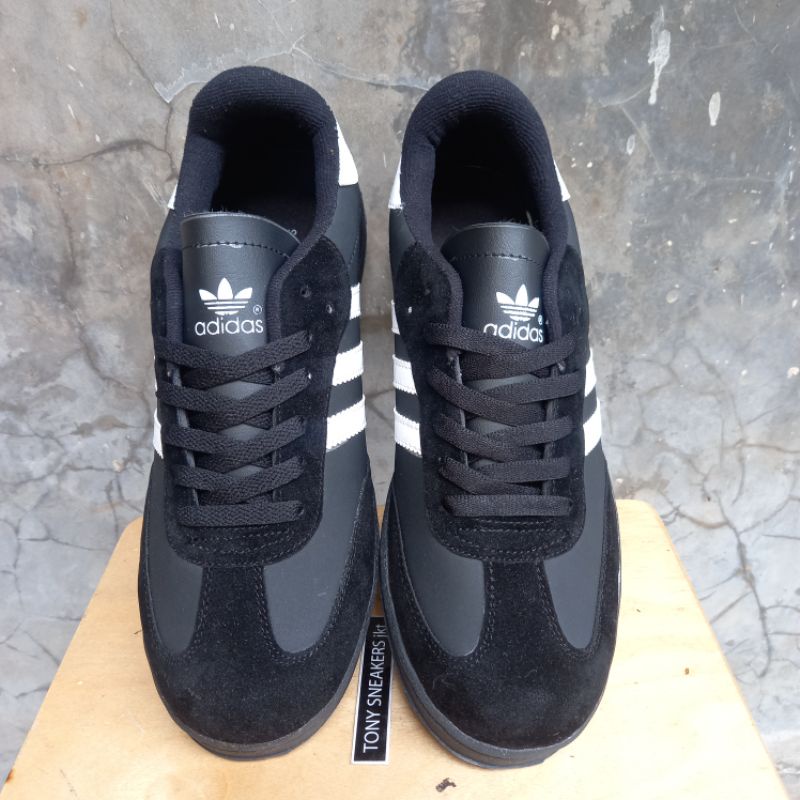 Adidas Samba OG Premium Black White Black Sudah Strubble Sepatu Sneakers Pria