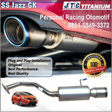 JTC TITANIUM Exhaust Muffler Honda Jazz Super Sport Titanium
