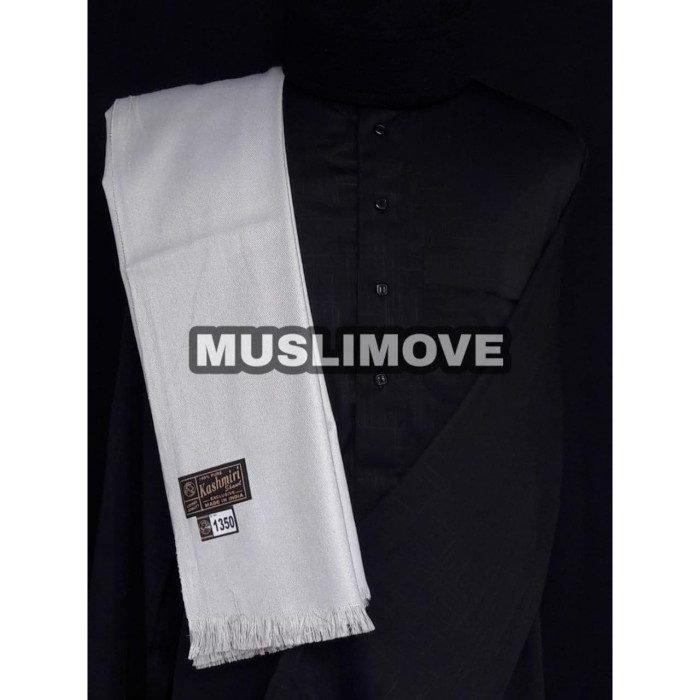 Sorban Sorban Kashmiri Polos Warna Abu(T8R2) BISA COD Sorban Terompah Sorban Kashmiri Sorban Hitam S
