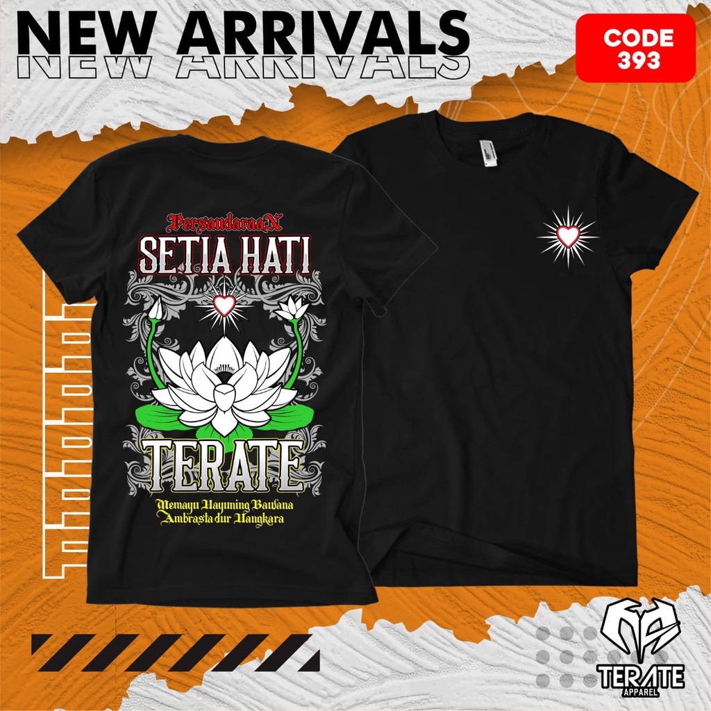 KAOS BUNGA TERATAI PUTIH