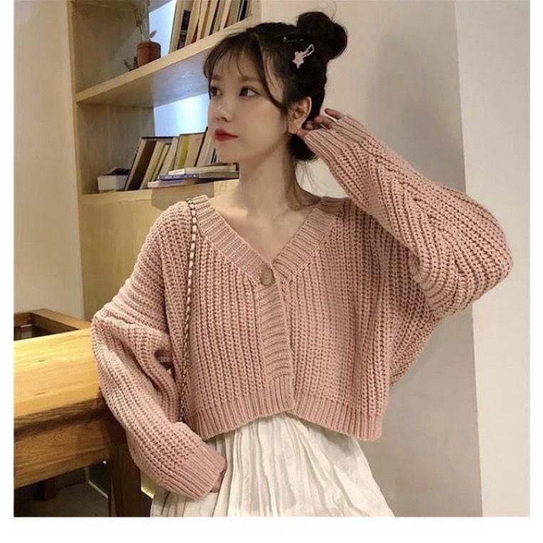 Belleza outlet baju rajut Cardigan rajut atasan wanita Thabita Knite