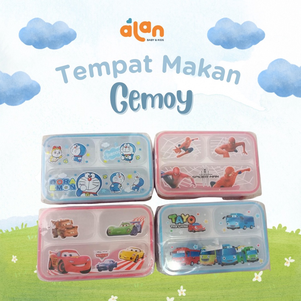 Tempat Makan Gemoy X-9008 - Tempat Bekal Anak Anak