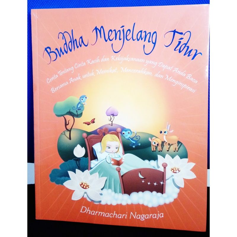 Buku cerita anak bergambar Buddha Menjelang Tidur
