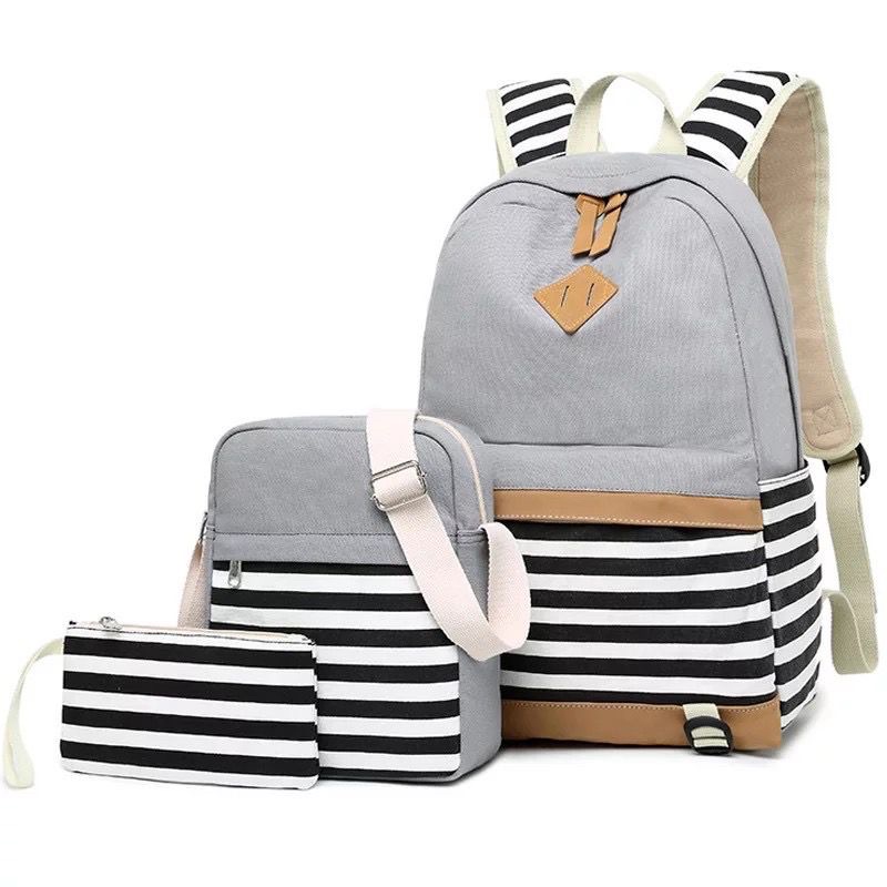 Tas Ransel Backpack Fashion Wanita motif Zebra