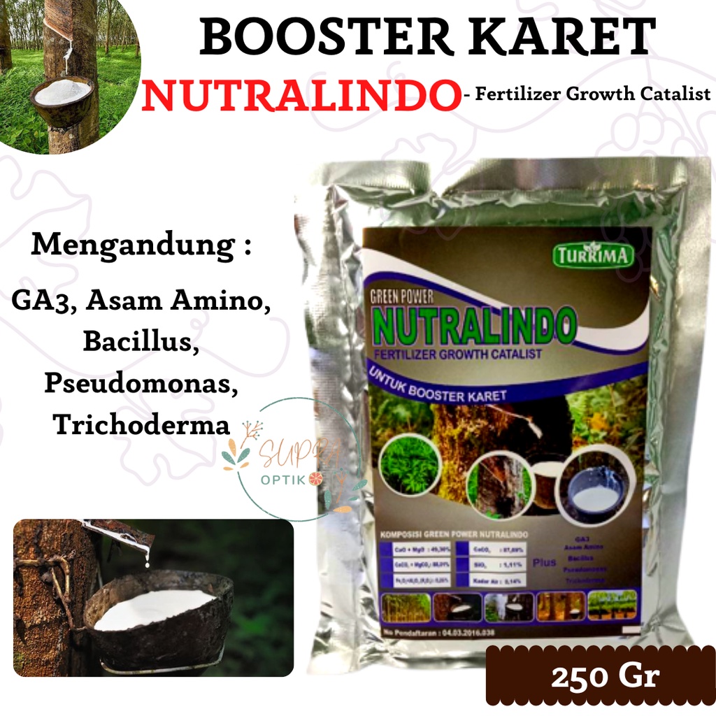 Pupuk Pohon Karet Cepat Besar, Pupuk Karet Banyak Getah, Pupuk Booster Karet Getah