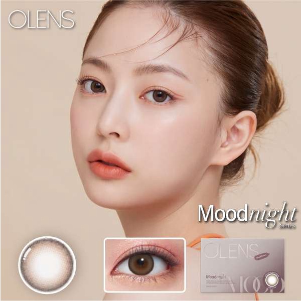 KoreaBeautyLens Ready Stock Softlens Olens 1Month 1Bulan OLENS Mood Night Mood Brown x Jisoo BLACKPI