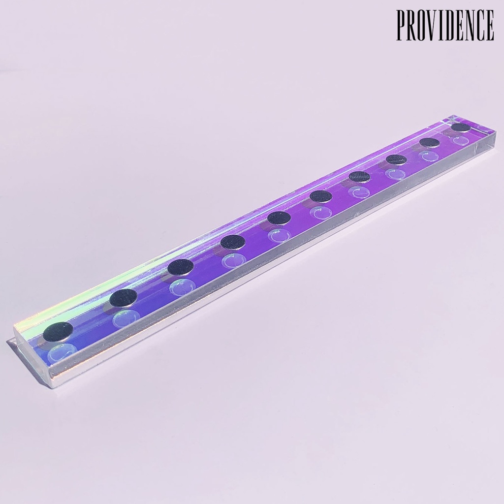 Providence ic Stand Holder Kuku Palsu Transparan Untuk Display / Latihan Nail Art