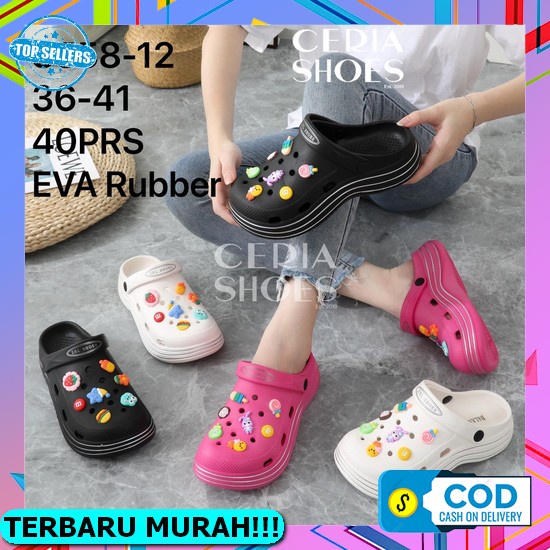 Sandal Pria Wanita Crocs Classic Clog Sandal Sandal Crocs Clog Clasic Sendal Karet Anti Air Eva Sand