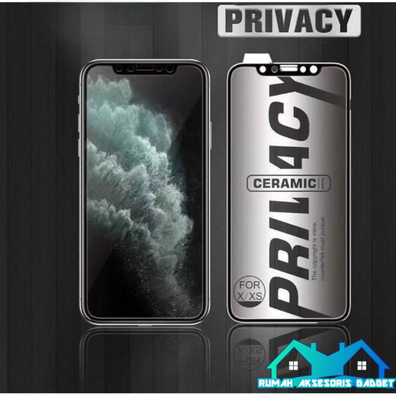 Tempered CERAMIC MATTE PRIVACY anti SPY REALME 2 3 pro 5 6 7i C17 C11 C12 C15 C20 C25 C25S C22 C21Y C31 C35 C30 Narzo 20 50A prime 50i C1 C2 8 pro 9 pelindung layar anti pecah TG FULL