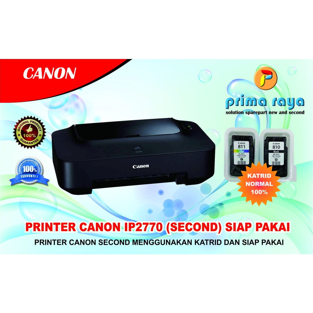 PRINTER CANON IP2770 (SECOND) SIAP PAKAI NORMAL 100%