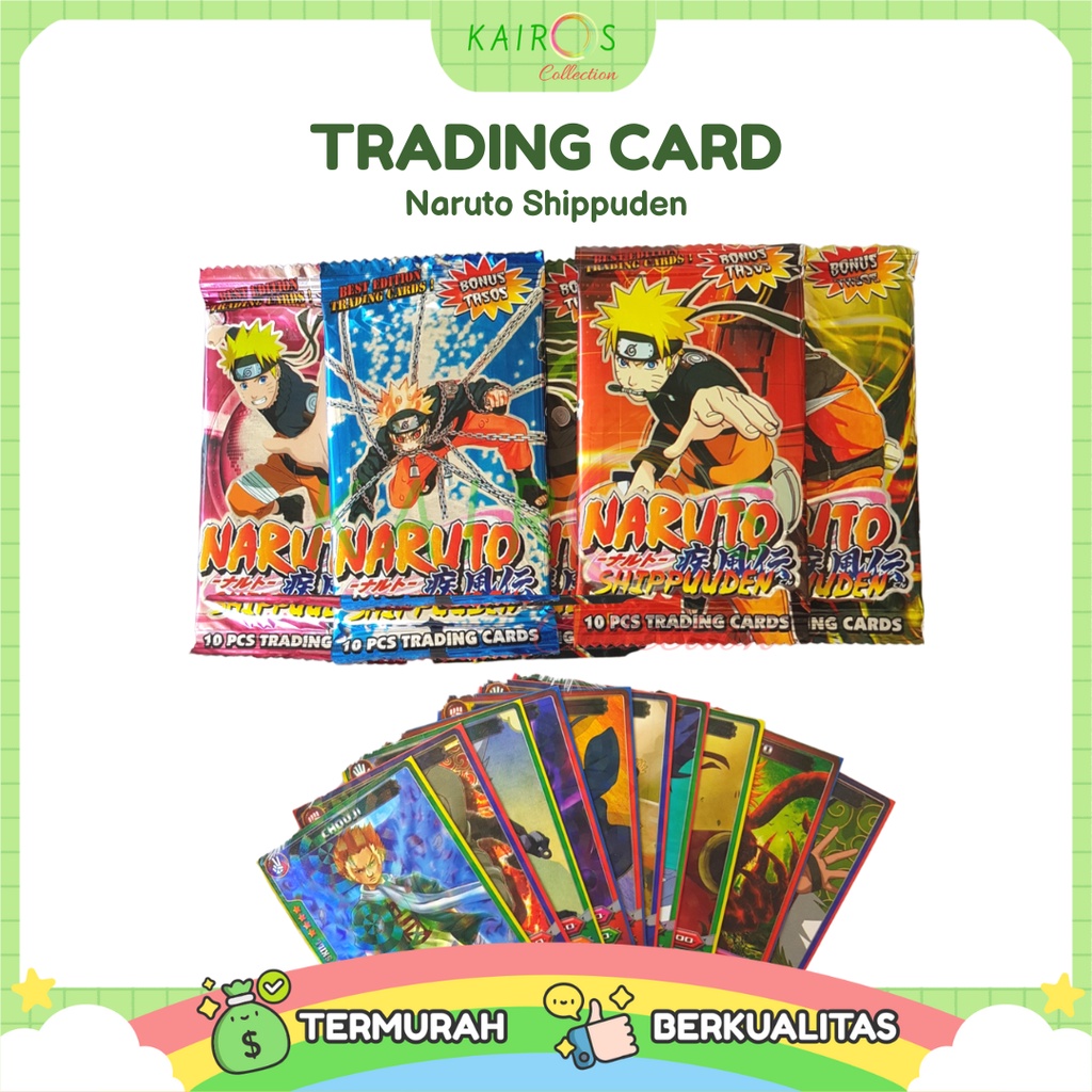 Trading Card Naruto Shippuden / Mainan Kartu Anak Naruto Shippuden