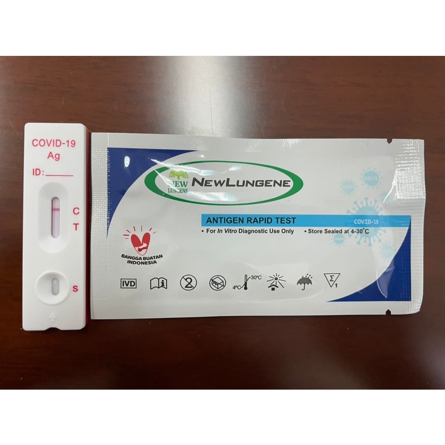 New Lungene Antigen Swab Deteksi Covid Omicron dan Delta Exp 2024