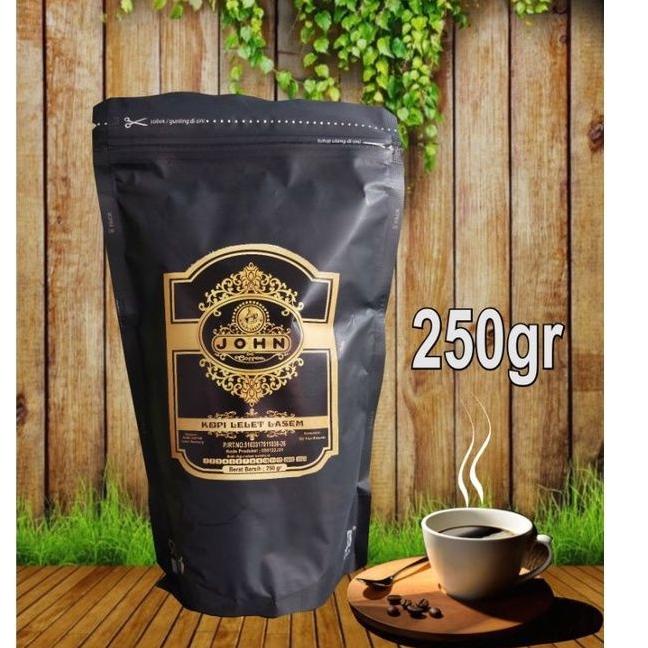 

((P-IUW_☎)) Kopi Lelet Lasem John Coffee 250gr-kekinian