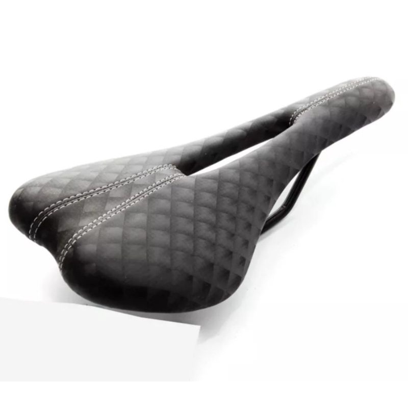 Sadel Sepeda Model Kain Serat Carbon Saddle Sepeda