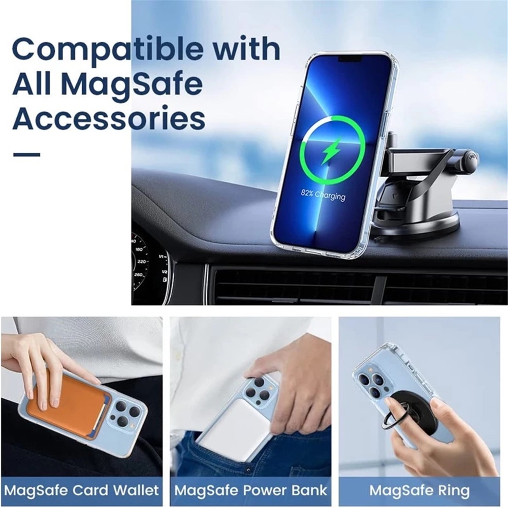Casing Magnetik IPhone 14 13 / Pro Max 12 / 11 Pro Max X Xs Max XR 7plus / 8plus Aksen Berlian